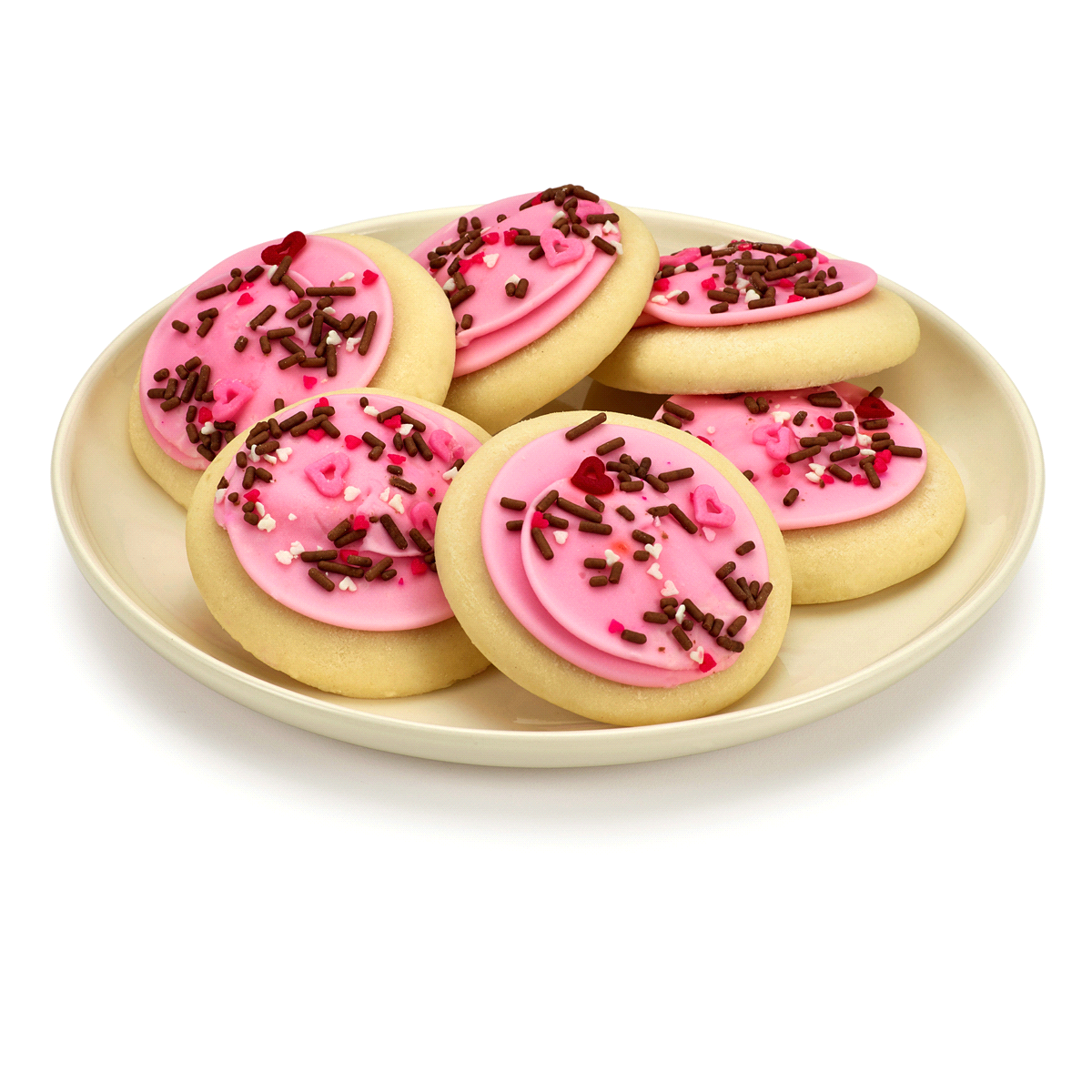 slide 2 of 2, Lofthouse Valentine Frosted Sugar Cookies, 13.5 oz