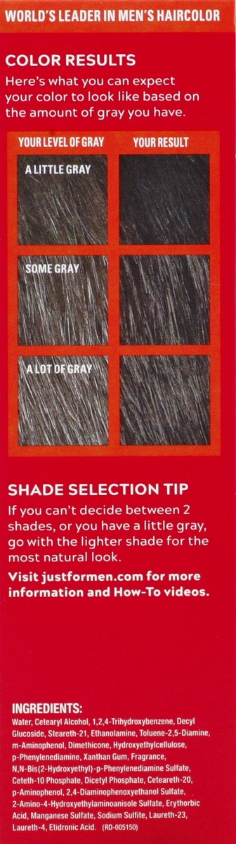 slide 4 of 12, Just for Men Autostop Formula Haircolor A50 Darkest Brown, 1 ct