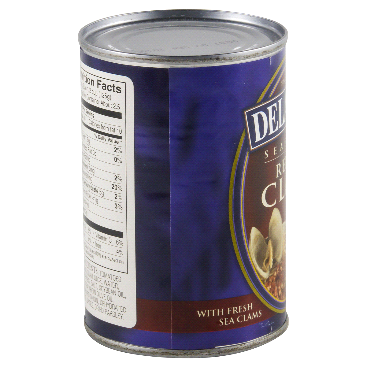 slide 4 of 4, Delallo Seafood Red Clam Sauce, 10.5 oz