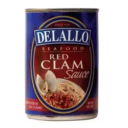 Delallo Seafood Red Clam Sauce - 10.5 oz