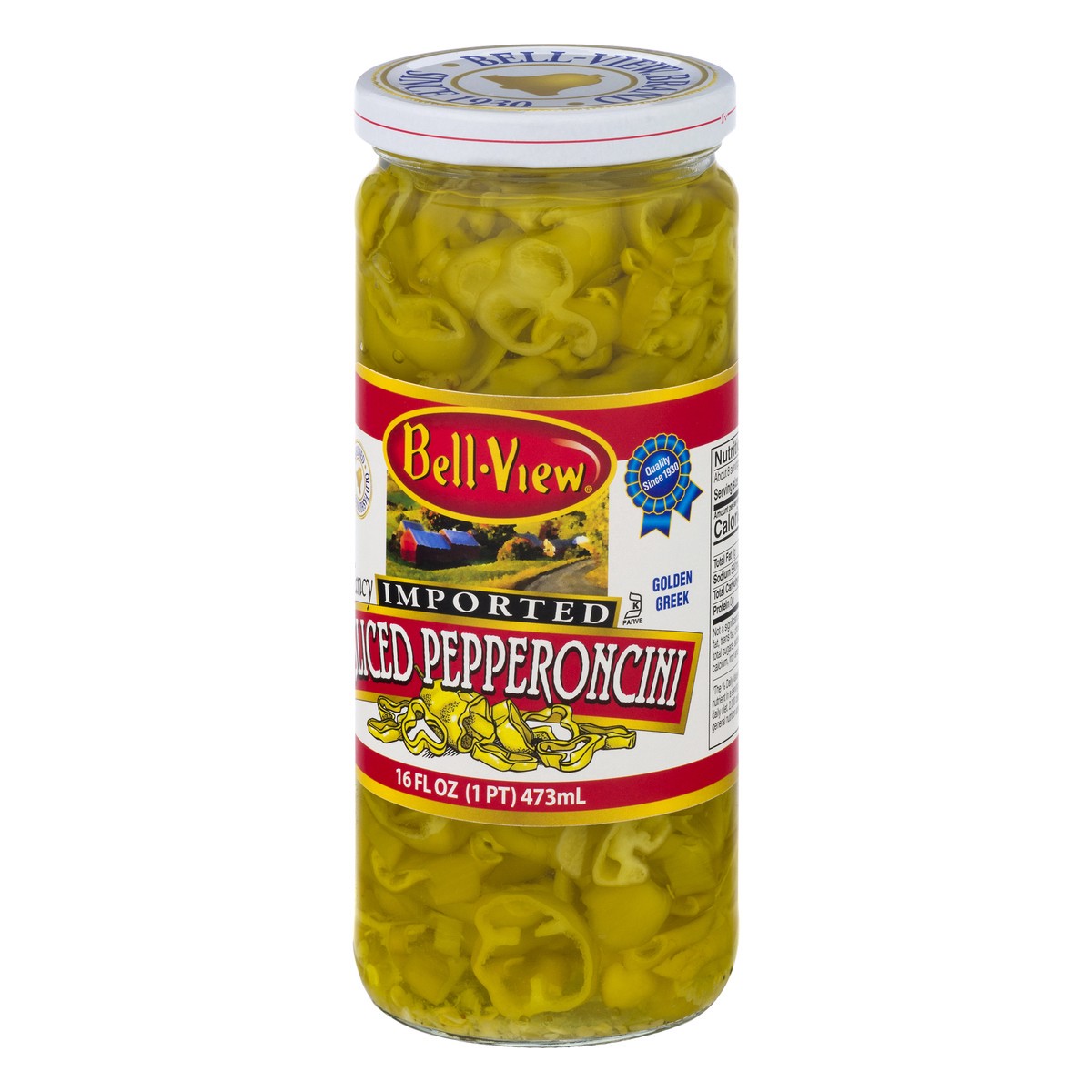 slide 7 of 13, Bell-View Sliced Golden Greek Pepperoncini 16 oz, 16 oz