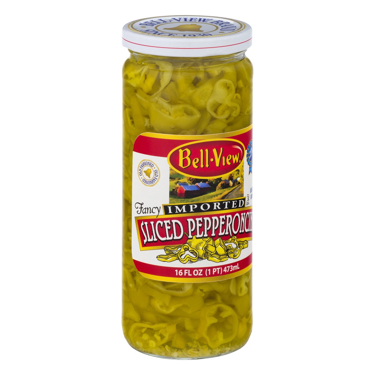 slide 6 of 13, Bell-View Sliced Golden Greek Pepperoncini 16 oz, 16 oz