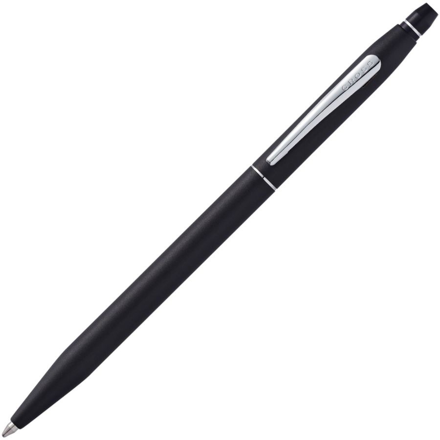 slide 3 of 4, Cross Click Ballpoint Pen, Medium Point, 0.7 Mm, Black Barrel, Black Ink, 1 ct