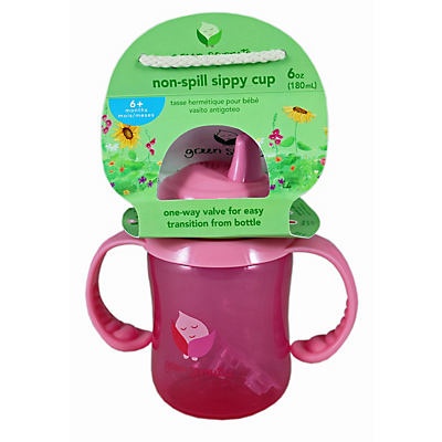 slide 1 of 1, iPlay Baby Non Spill Sippy Cup Pink, 1 ct