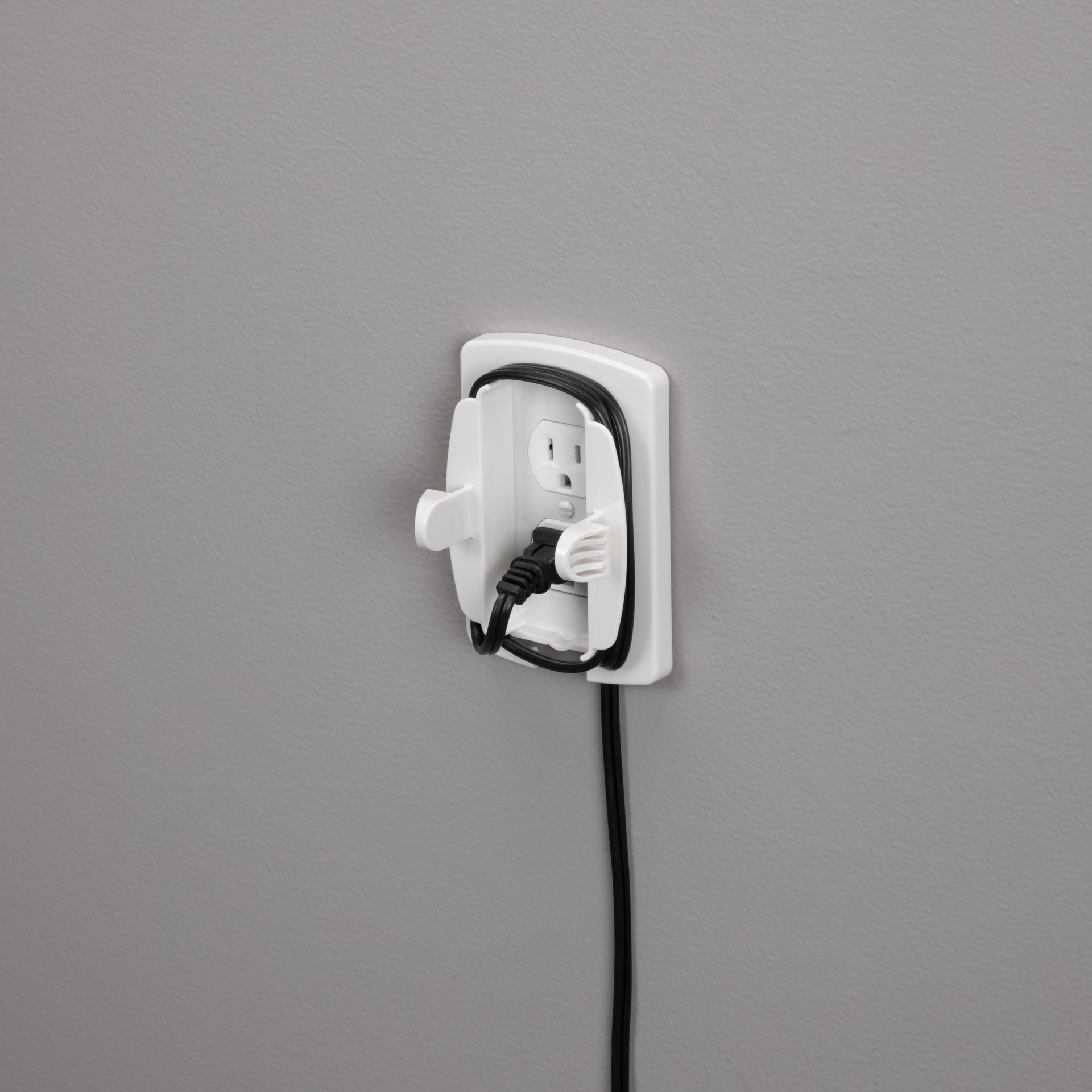 slide 8 of 8, Safety 1st Outlet Cover with Cord Shortener, 1 ct