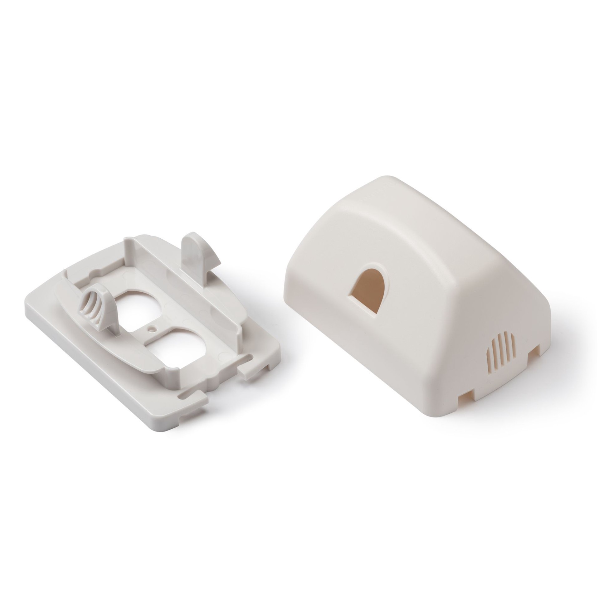 slide 4 of 8, Safety 1st Outlet Cover with Cord Shortener, 1 ct