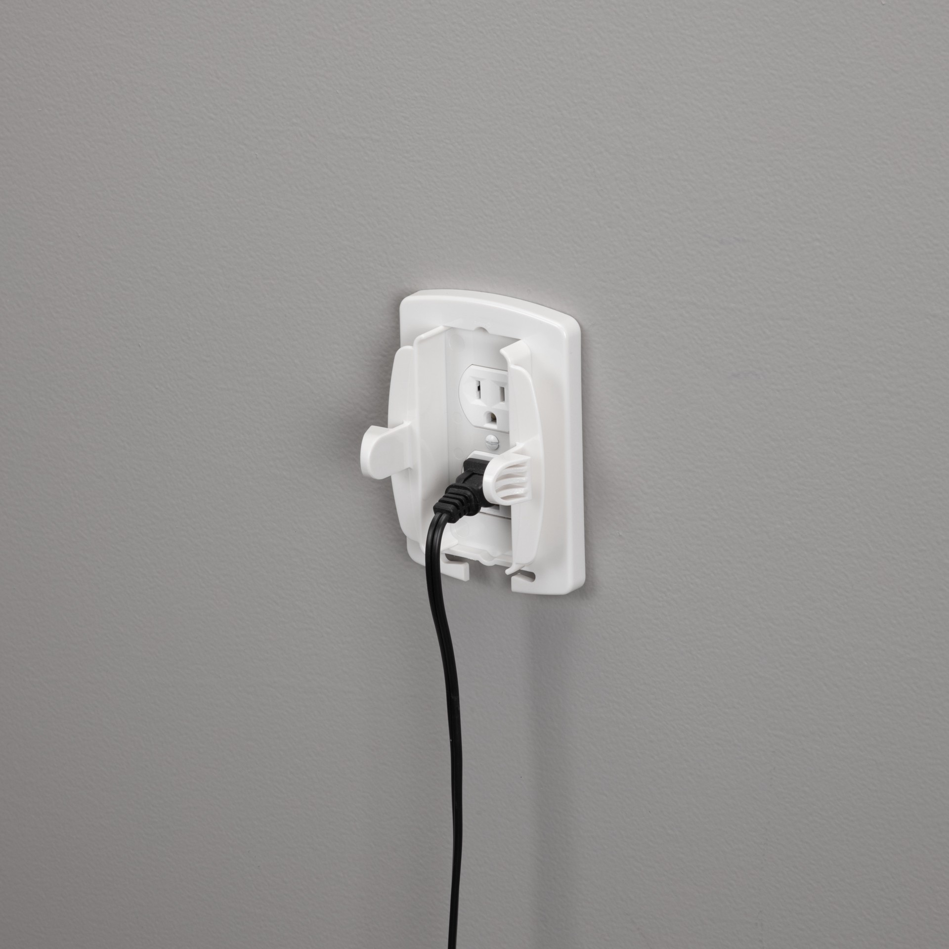 slide 6 of 8, Safety 1st Outlet Cover with Cord Shortener, 1 ct