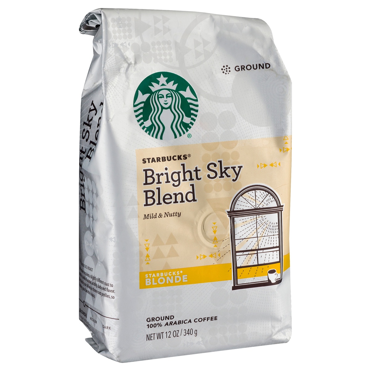 slide 2 of 9, Starbucks Bright Sky Blend Blonde Ground Coffee, 12 oz