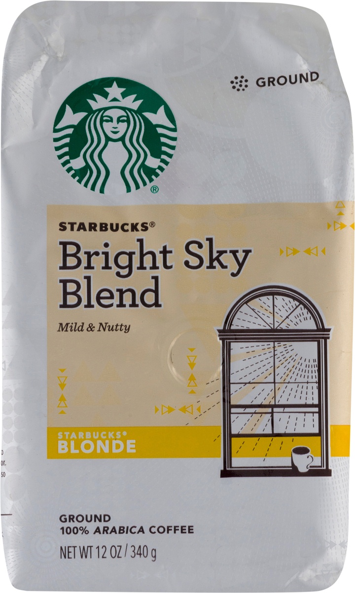 slide 7 of 9, Starbucks Bright Sky Blend Blonde Ground Coffee, 12 oz