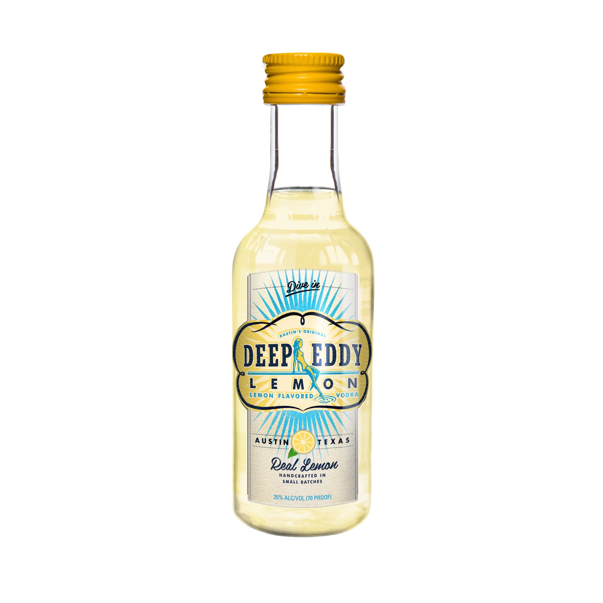 slide 1 of 3, Deep Eddy Lemon Vodka, 50 ml