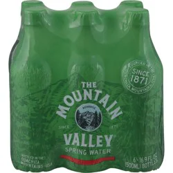 Mountain Valley Spring Water - 6 ct; 1/2 liter