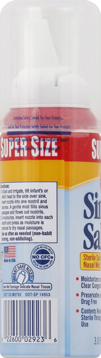 slide 5 of 6, ARM & HAMMER Saline Nasal Mist 3 oz, 3 oz