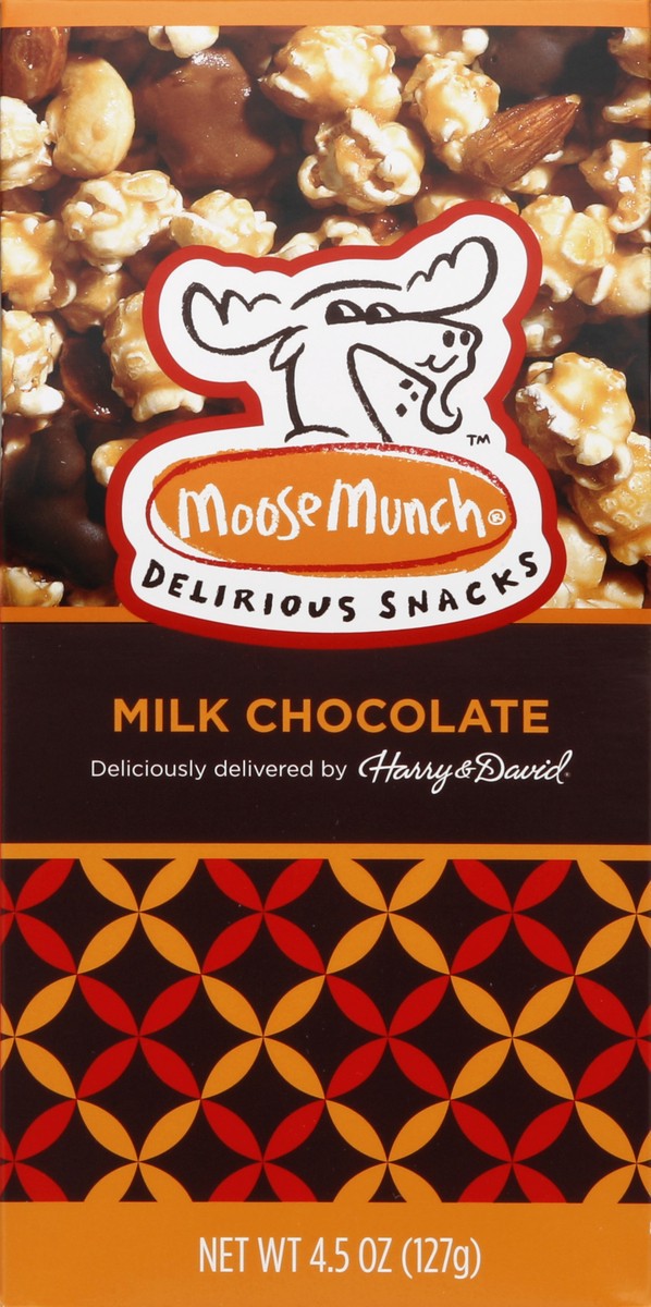 slide 3 of 5, Harry & David Moose Munch Milk Chocolate sku:107857, 4.5 oz