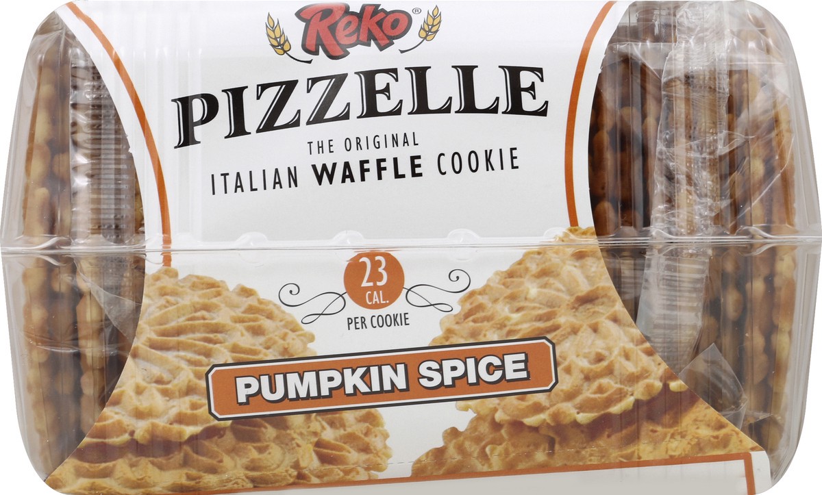 slide 3 of 4, Reko Pizzelle Cookies Italian Waffle Pumpkin Spice, 5.25 oz