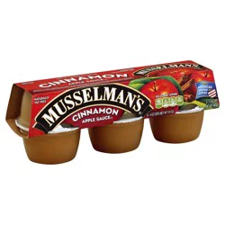 Musselman's Cinnamon Apple Sauce 6 - 4 oz
