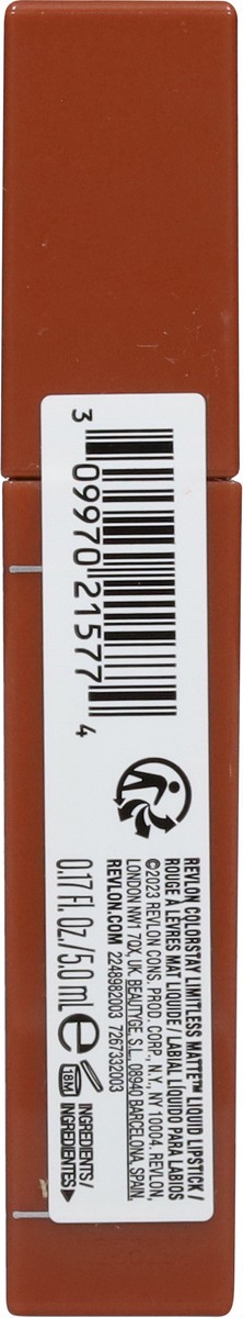 slide 10 of 13, Colorstay Limitless Matte Upper Hand 003 Liquid Lipstick 0.17 fl oz, 0.17 fl oz