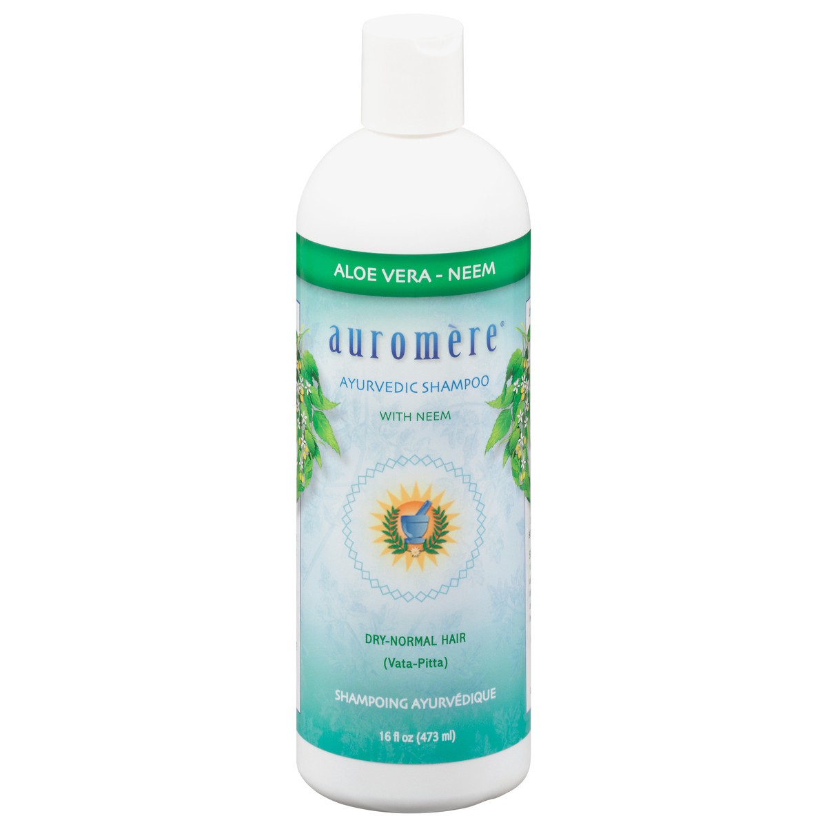 slide 8 of 13, Auromere Ayurvedic Aloe Vera - Neem Shampoo with Neem 16 fl oz, 16 fl oz