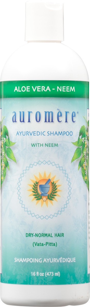 slide 7 of 13, Auromere Ayurvedic Aloe Vera - Neem Shampoo with Neem 16 fl oz, 16 fl oz