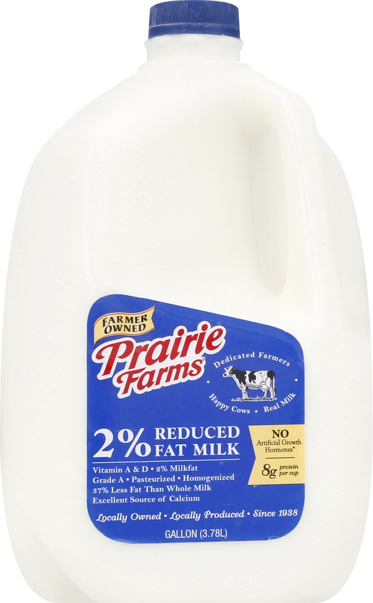 slide 6 of 10, Prairie Farms 2% Milk - 1 gal, 1 gal