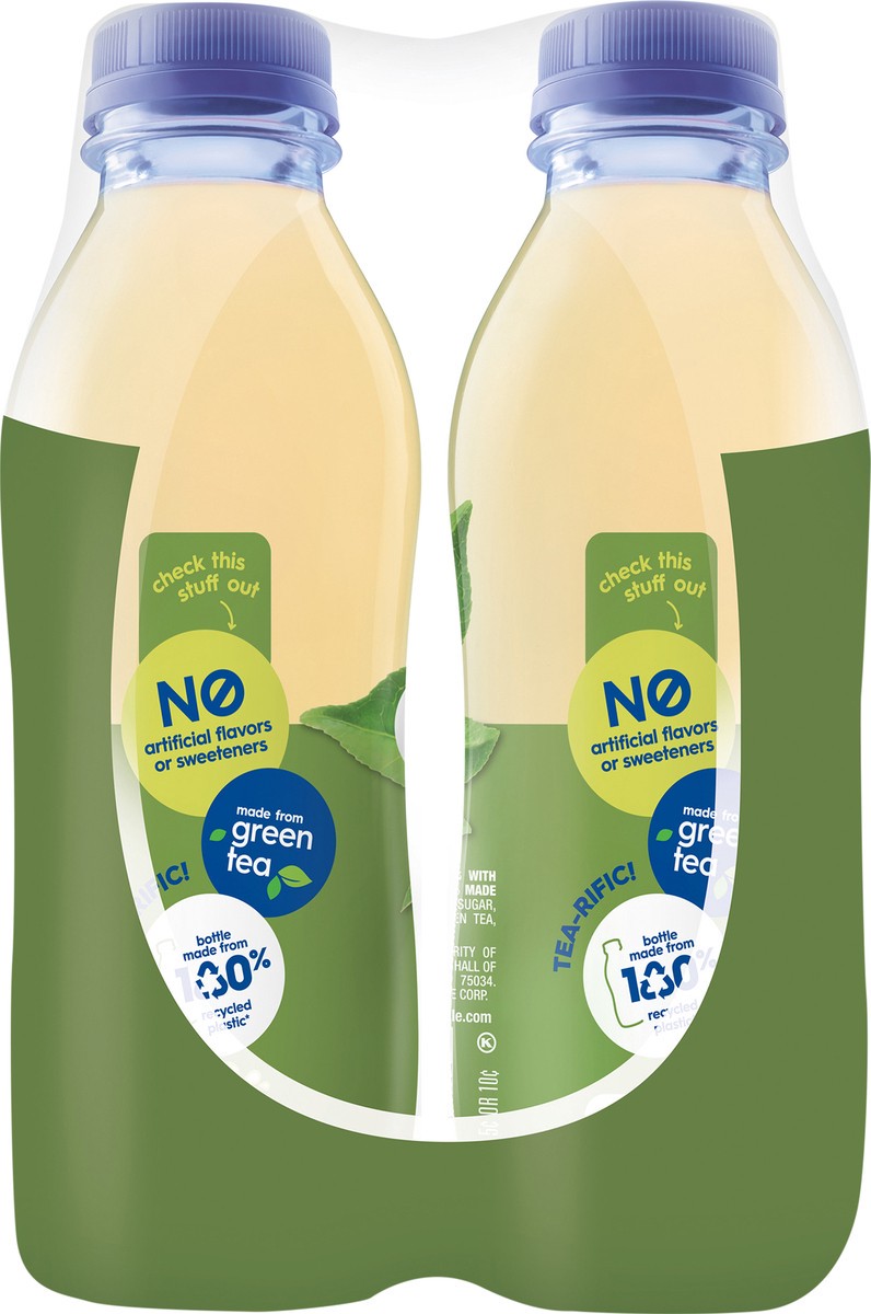 slide 6 of 7, Snapple Green Tea, 16 fl oz recycled plastic bottle, 6 pack - 6 ct, 6 ct; 16 oz