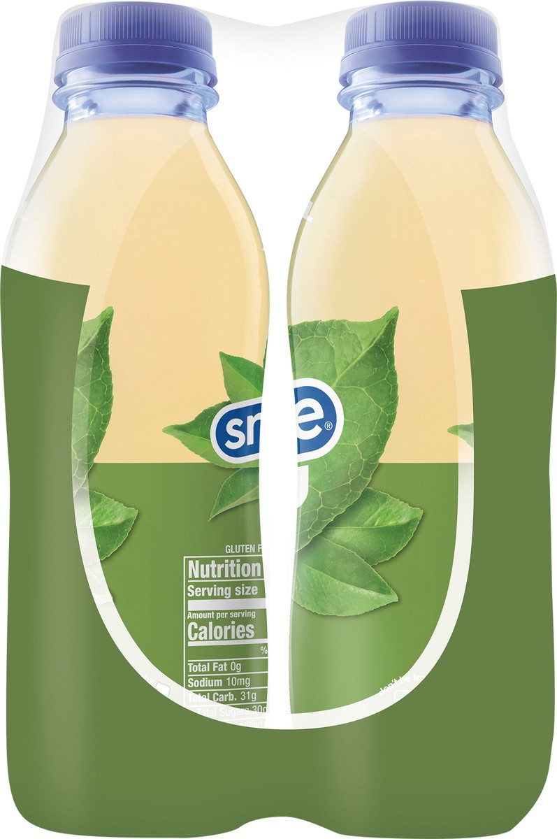 slide 7 of 7, Snapple Green Tea, 16 fl oz recycled plastic bottle, 6 pack - 6 ct, 6 ct; 16 oz
