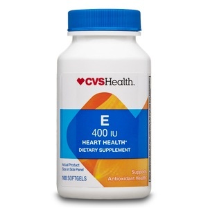 slide 1 of 1, CVS Health Vitamin E Softgels 400iu, 100 ct