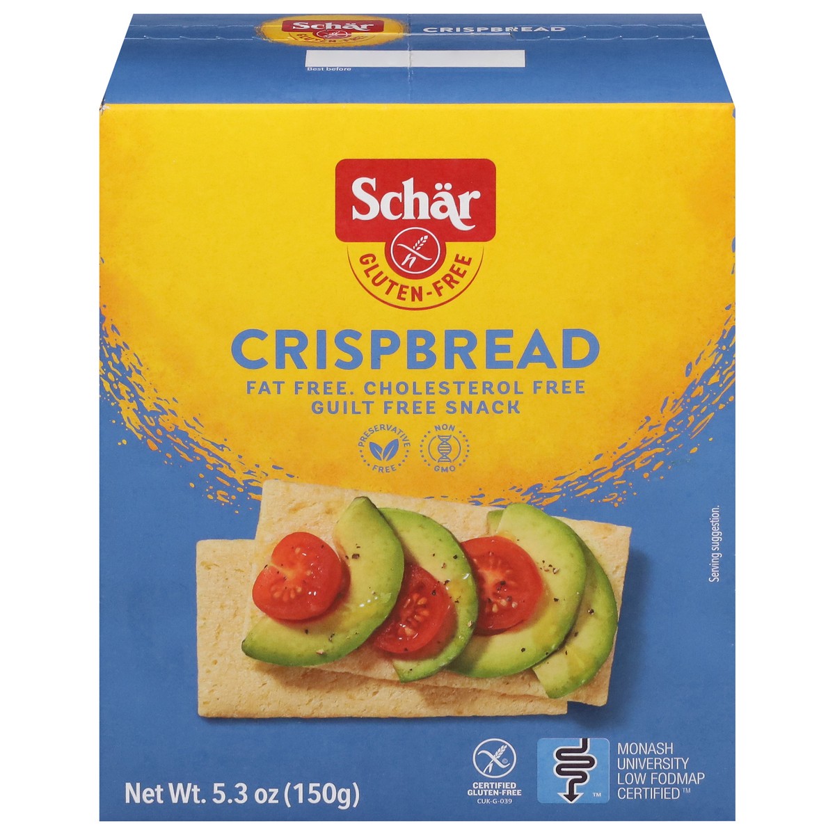 slide 1 of 14, Schär Gluten-Free Crispbread 5.3 oz, 5.3 oz