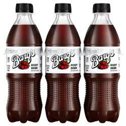 Barq's Root Beer Soda Soft Drink, 16.9 fl oz, 6 Pack