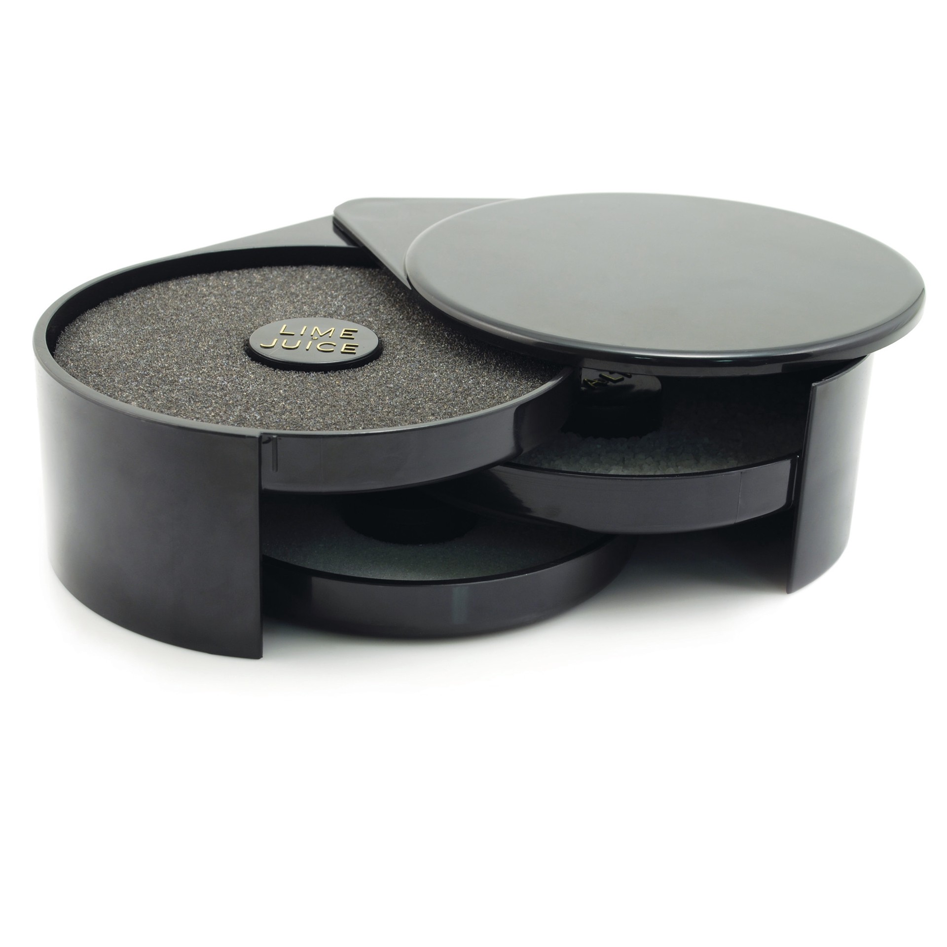 slide 3 of 5, true Garnish 3 Tiered Cocktail Rimmer by True, 1 cnt