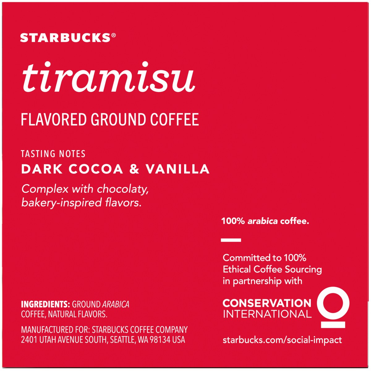 slide 8 of 9, Starbucks Flavored K-Cup Coffee Pods — Tiramisu for Keurig Brewers — 1 box - 3.7 oz, 3.7 oz