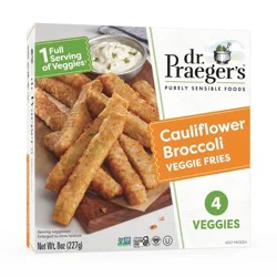 Dr. Praeger's Gluten Free Cauliflower Broccoli Veggie Fries - 8 oz