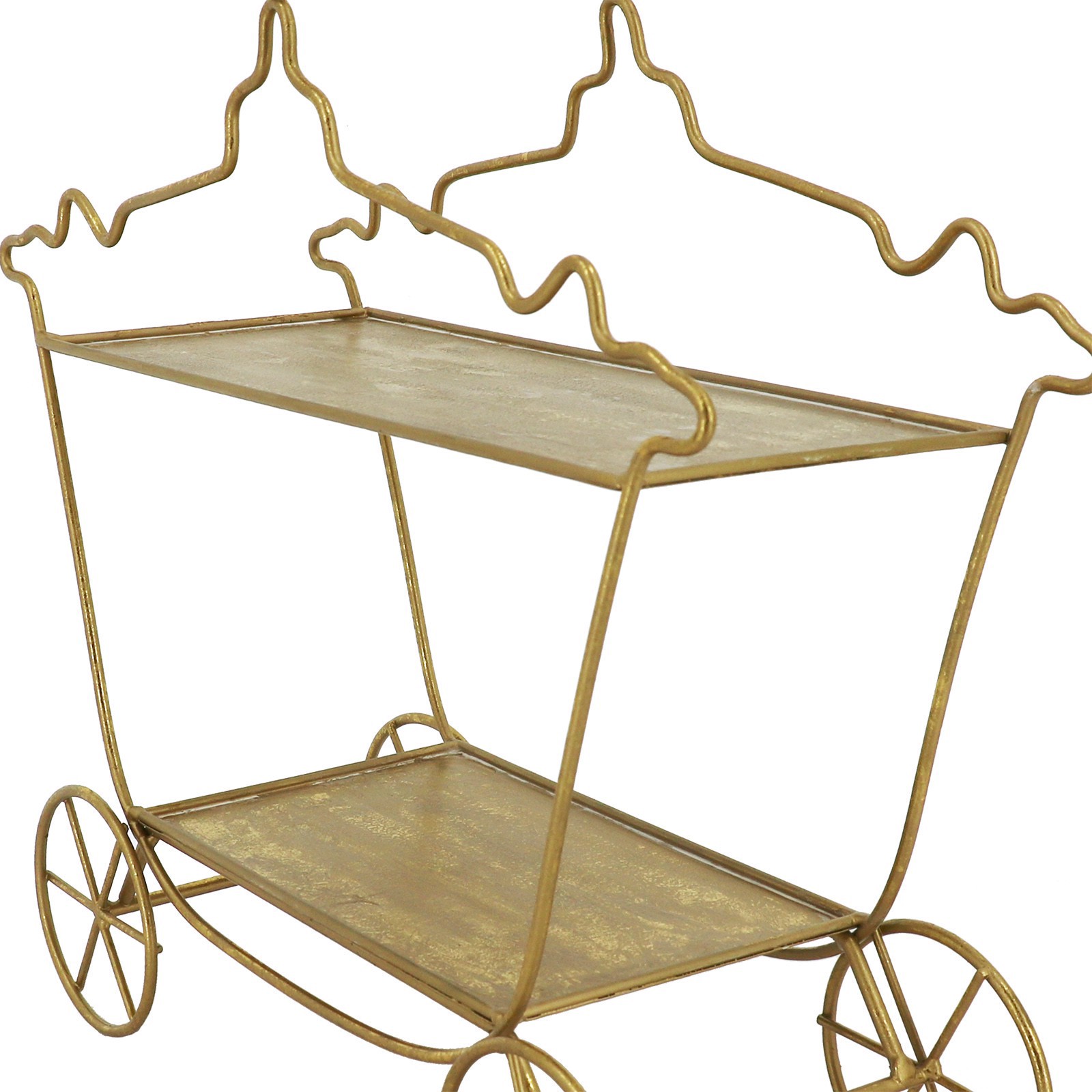 slide 4 of 4, 14.5" Gold Fairytale Carriage Wire Tabletop Decor By Ashland, 14.63 in x 5.25 in x 14.5 in