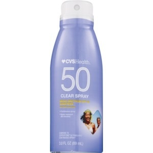 slide 1 of 1, CVS Health Fast Cover Continuous Clear Sunscreen Spray 3 Oz, Spf 50, 3 oz