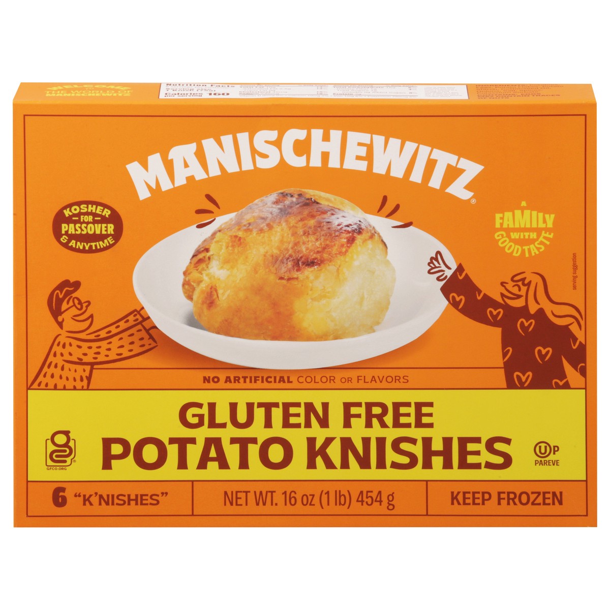 slide 14 of 14, Mansch G/f Pot Knishes, 16 oz