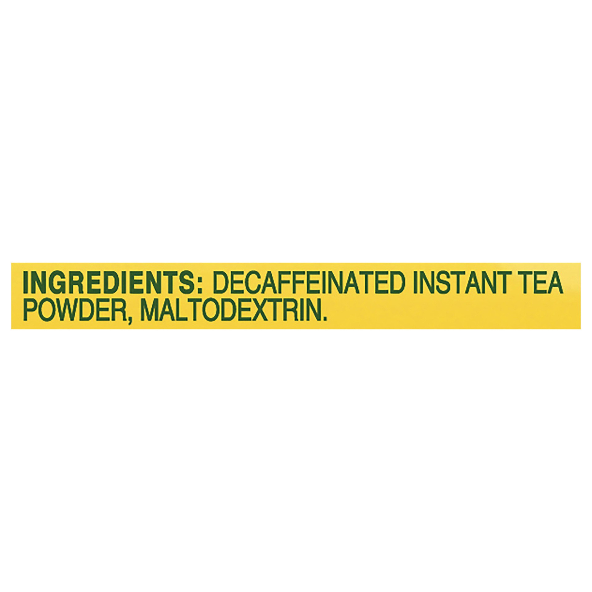 slide 3 of 3, Lipton Decaffeinated Unsweetened Powdered Iced Tea Mix, 3 oz
