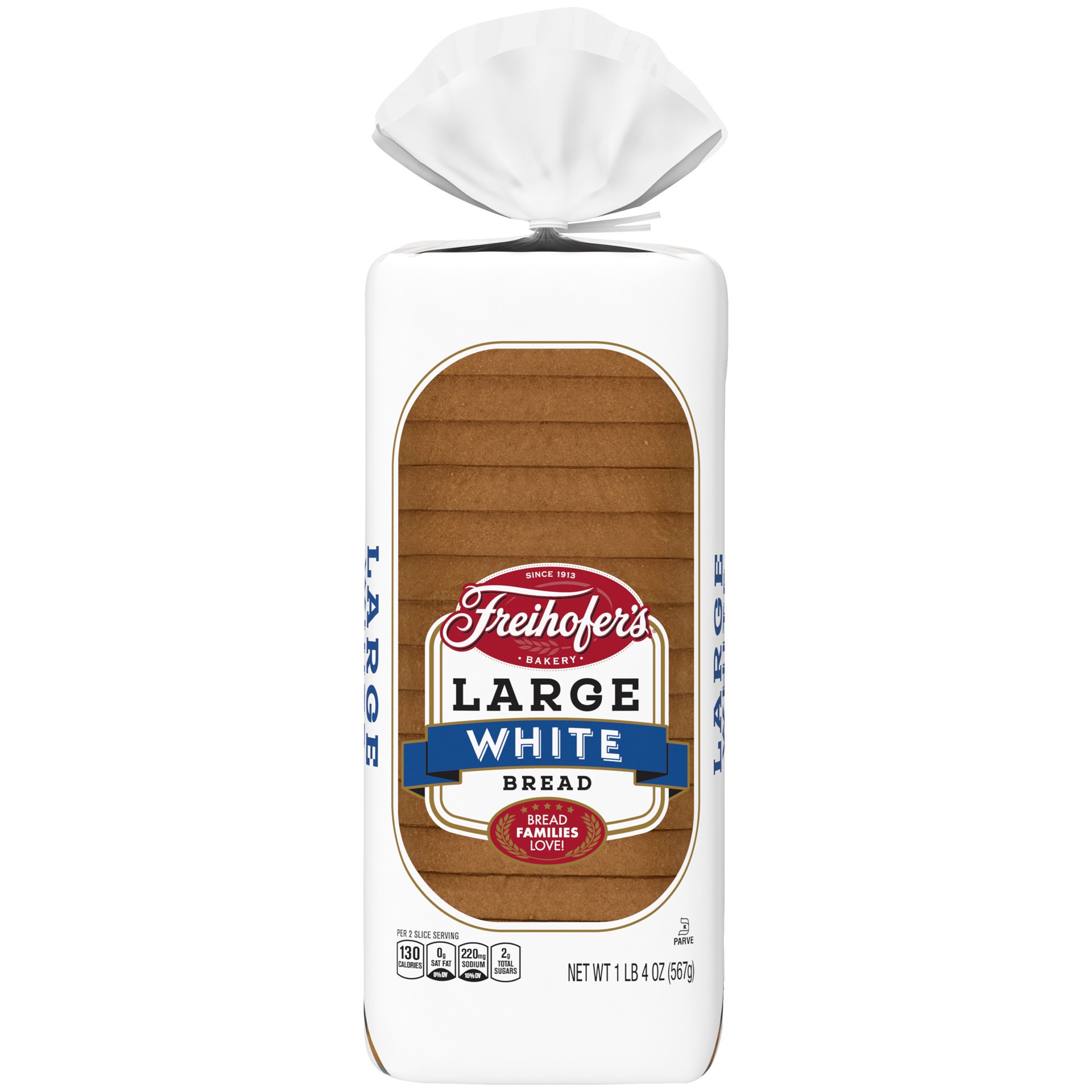 slide 1 of 1, Freihofer's Large White Bread, 20 oz, 1 ct