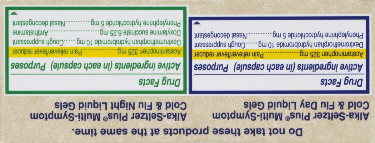 slide 6 of 6, Alka-Seltzer Cold & Flu 20 ea, 20 ct