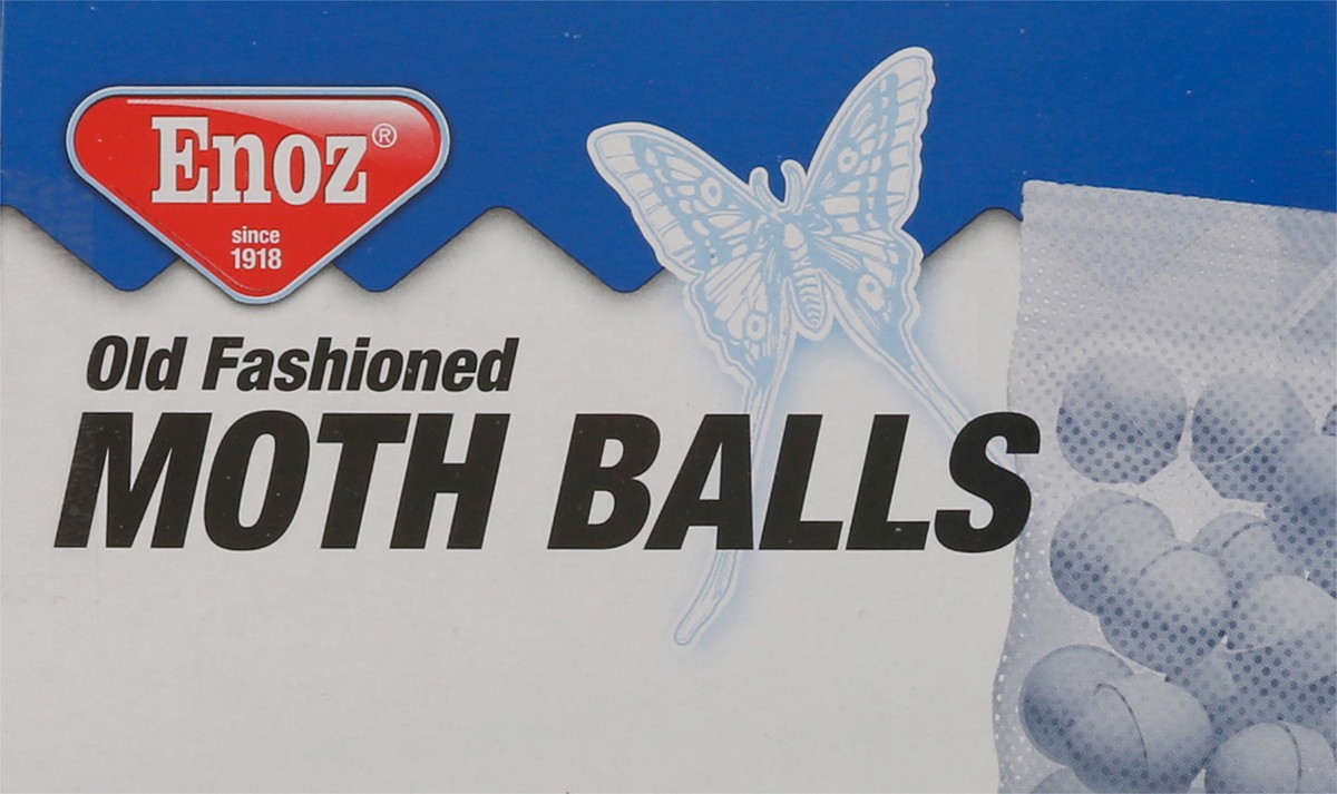 slide 9 of 9, Enoz Old Fashioned Moth Balls 4 - 8 oz Packets, 4 ct