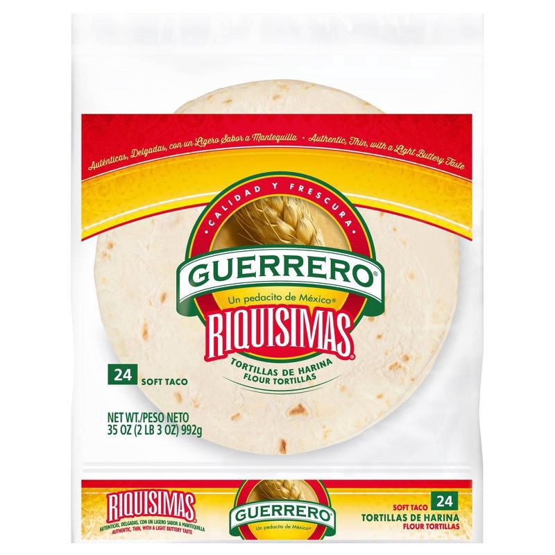 slide 1 of 3, Guerrero Tortillas 24 ea, 24 ct
