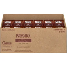 Nestlé Dark Hot Chocolate Mix Bulk Bags 12x1.75lb