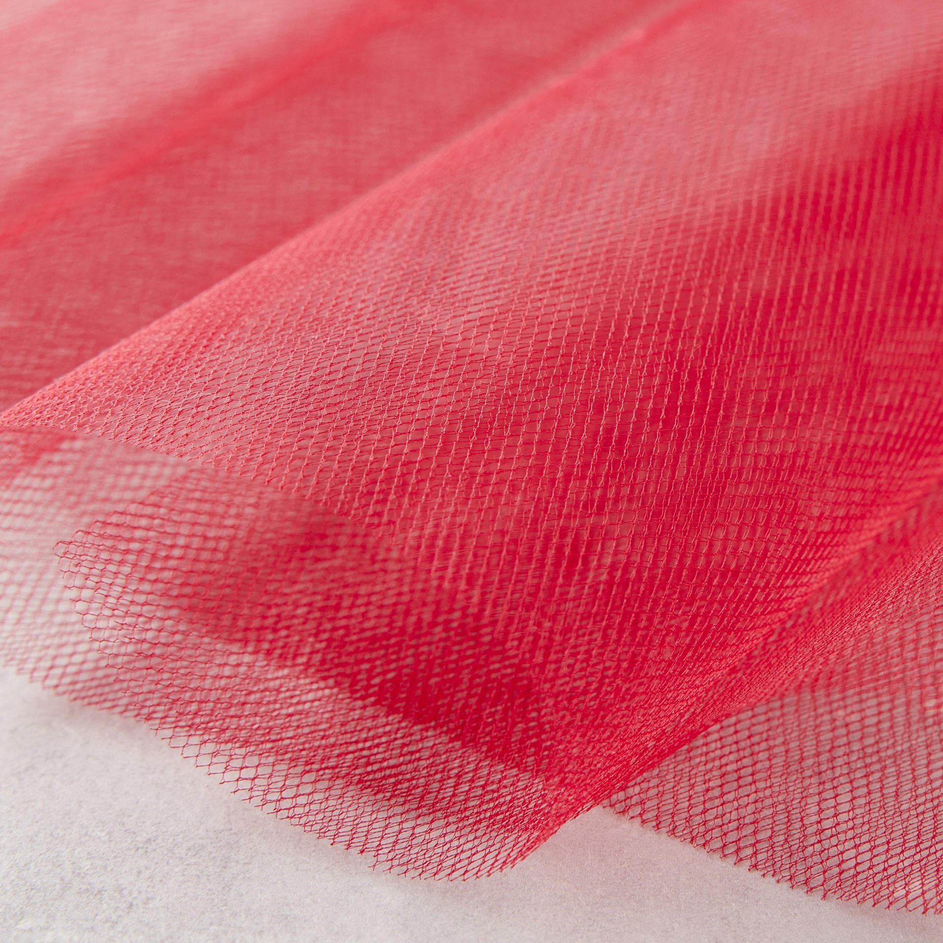 slide 2 of 3, 54" X 25yd. Red Tulle Spool By Celebrate It, 54 in x 25 yd