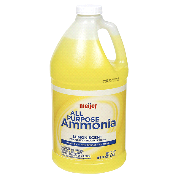 Meijer All Purpose Ammonia, Clear 64oz