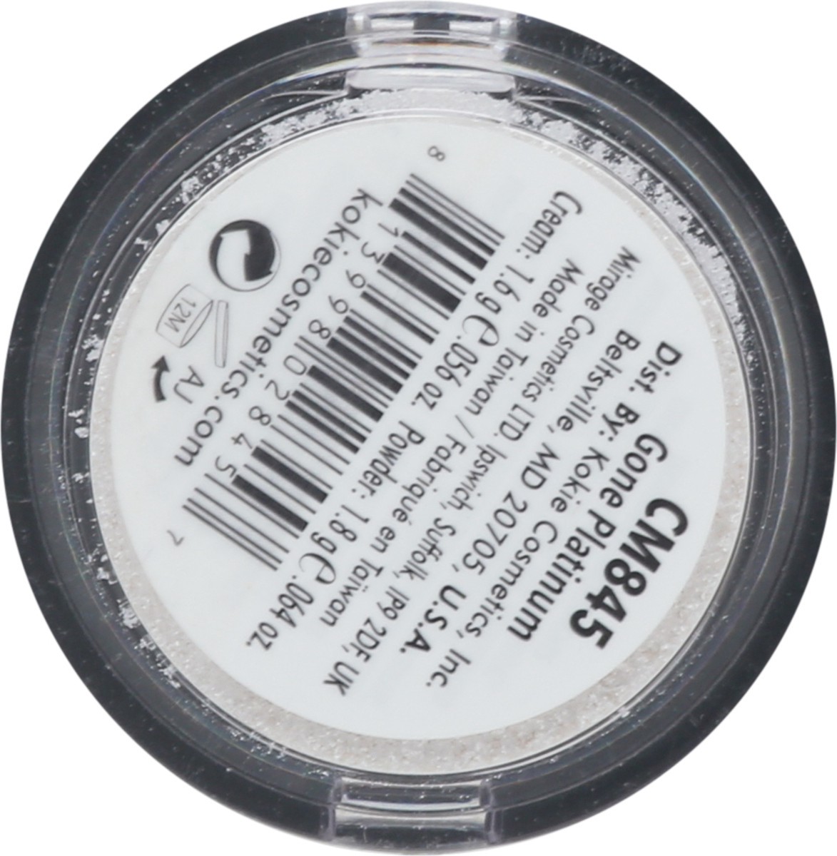 slide 5 of 9, Kokie Duo CM 845 Gone Platinum Metallic Shadows 1 ea, 1 ea