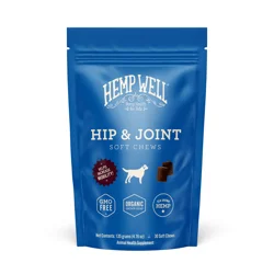 Hemp Well Hip & Joint Soft Dog Chews, 30 ct