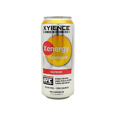 slide 1 of 1, XYIENCE Raspberry Xenergy + Lemonade Drink, 16 oz