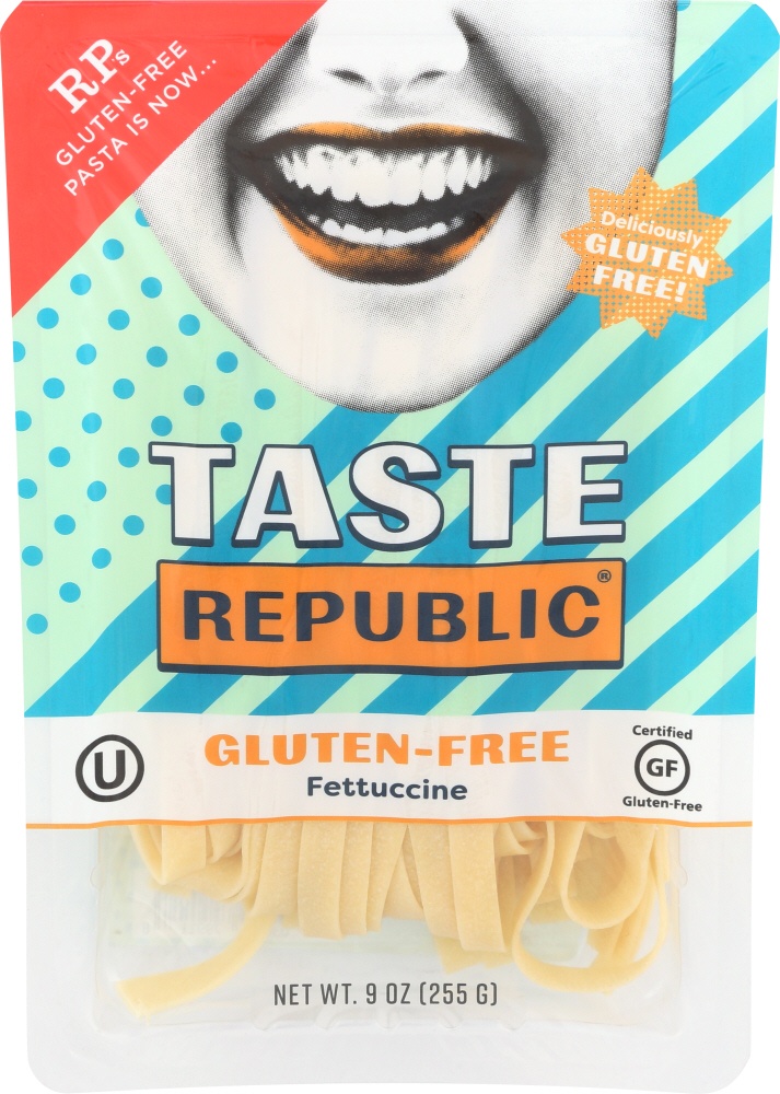 slide 1 of 1, Taste Republic Gluten Free Fettucine Pasta, 9 oz