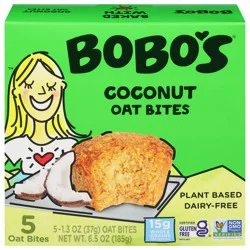 Bobo's Coconut Oat Bites - 5 x 1.3 oz Bites