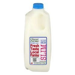Clover Farms Skim Milk Plastic