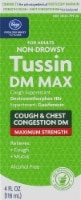 slide 1 of 1, Kroger Non-Drowsy Tussin Dm Max Cough & Chest Congestion Suppressant, 4 fl oz