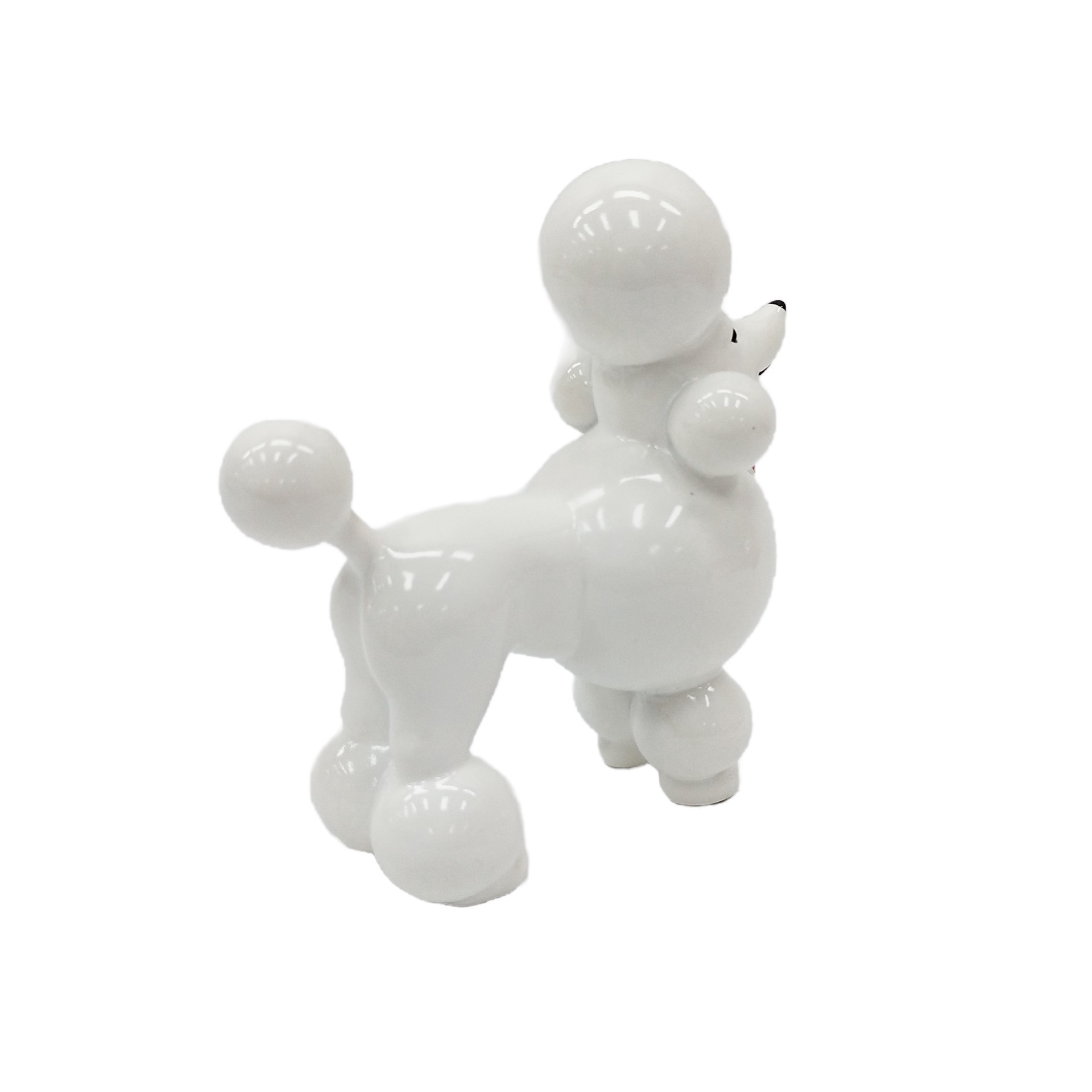 slide 2 of 2, 6" Poodle With Bow Tabletop Decor By Ashland, 5.6 in x 2.6 in x 5.9 in